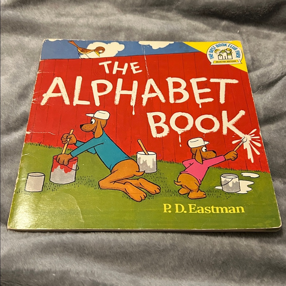 The Alphabet Book By P.D. Eastman, VTG Paperback, 1974